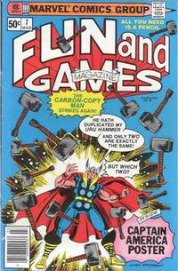 Cover Thumbnail for Fun and Games Magazine (Marvel, 1979 series) #7 [Newsstand]