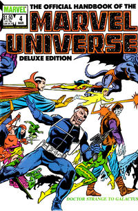Cover Thumbnail for The Official Handbook of the Marvel Universe Deluxe Edition (Marvel, 1985 series) #4 [Direct]