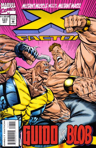 Cover for X-Factor (Marvel, 1986 series) #107 [Direct Edition]