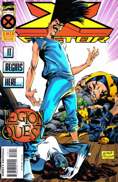 Cover for X-Factor (Marvel, 1986 series) #109 [Direct Edition - Deluxe]