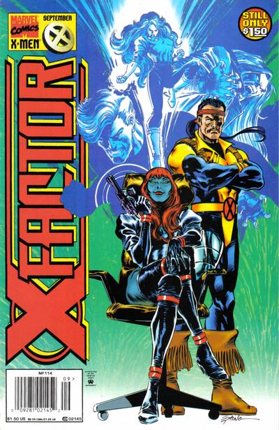 Cover for X-Factor (Marvel, 1986 series) #114 [Newsstand]
