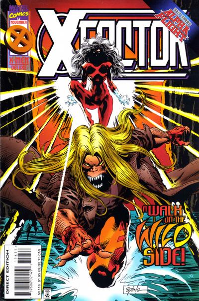 Cover for X-Factor (Marvel, 1986 series) #116 [Direct Edition]