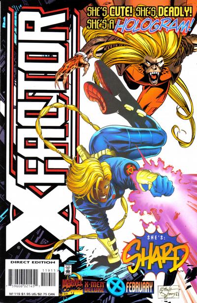 Cover for X-Factor (Marvel, 1986 series) #119 [Direct Edition]