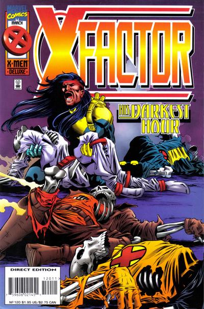 Cover for X-Factor (Marvel, 1986 series) #120 [Direct Edition]