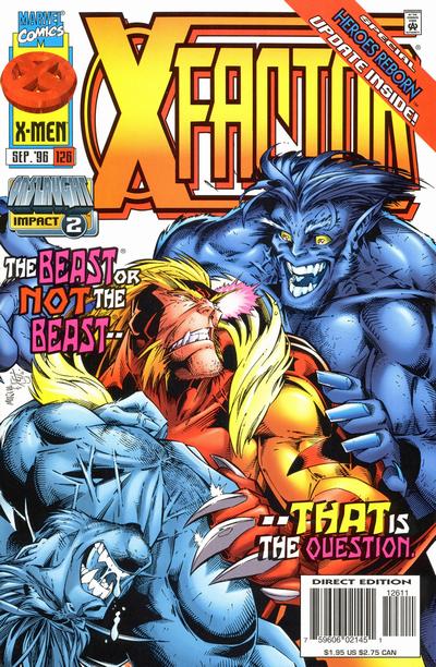 Cover for X-Factor (Marvel, 1986 series) #126 [Direct Edition]