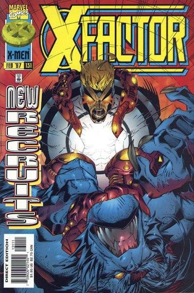 Cover for X-Factor (Marvel, 1986 series) #131 [Direct Edition]