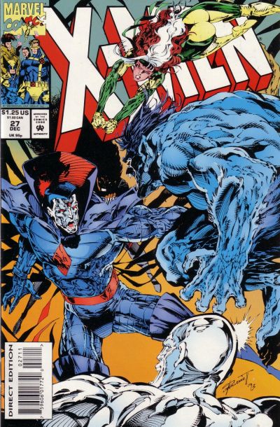 Cover for X-Men (Marvel, 1991 series) #27 [Direct Edition]