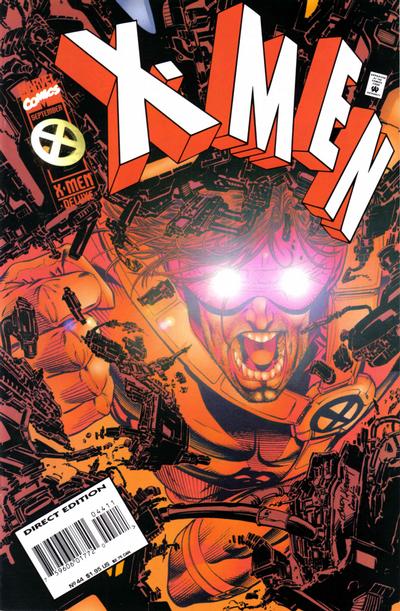 Cover for X-Men (Marvel, 1991 series) #44 [Direct Edition]