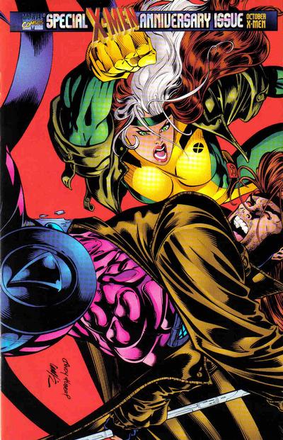 Cover for X-Men (Marvel, 1991 series) #45 [Enhanced Edition]