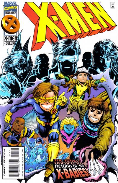 Cover for X-Men (Marvel, 1991 series) #46 [Direct Edition]