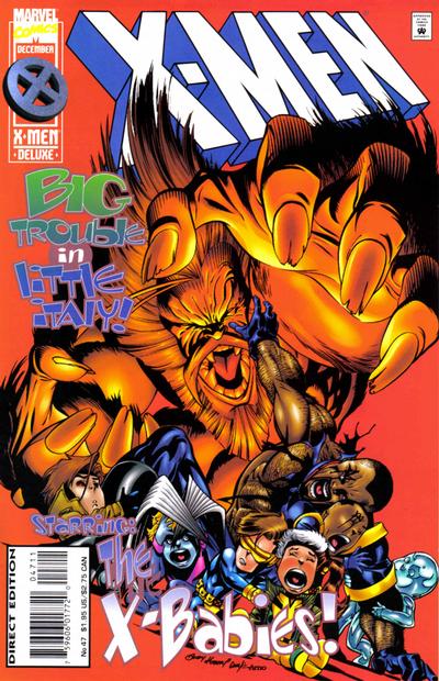 Cover for X-Men (Marvel, 1991 series) #47 [Direct Edition]