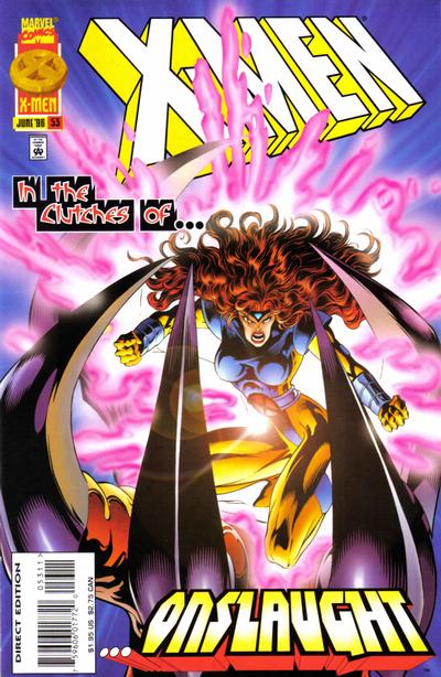 Cover for X-Men (Marvel, 1991 series) #53 [Direct Edition]