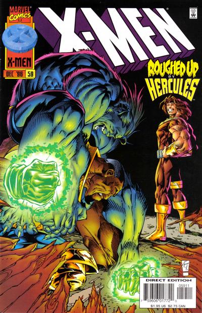 Cover for X-Men (Marvel, 1991 series) #59 [Direct Edition]