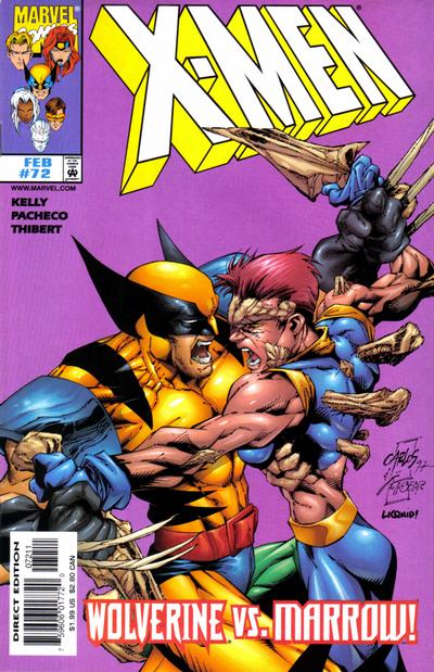 Cover for X-Men (Marvel, 1991 series) #72 [Direct Edition]