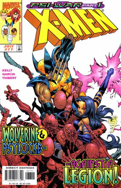 Cover for X-Men (Marvel, 1991 series) #77 [Direct Edition]