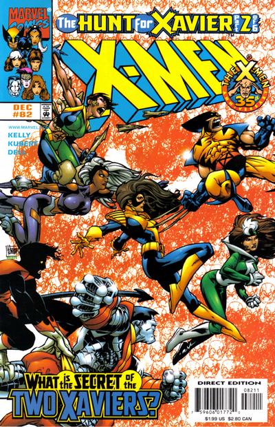 Cover for X-Men (Marvel, 1991 series) #82 [Direct Edition]