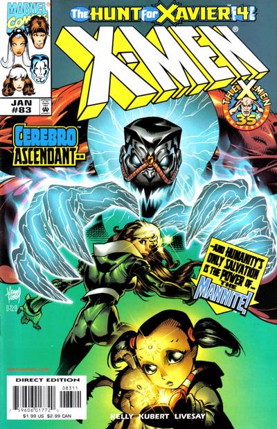 Cover for X-Men (Marvel, 1991 series) #83 [Direct Edition]