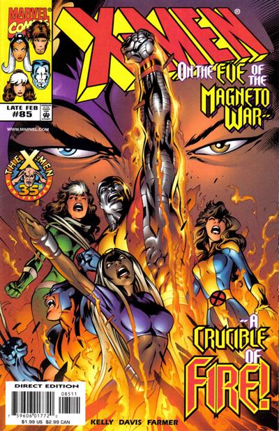 Cover for X-Men (Marvel, 1991 series) #85 [Direct Edition]