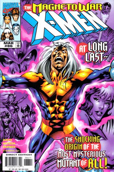 Cover for X-Men (Marvel, 1991 series) #86 [Direct Edition]