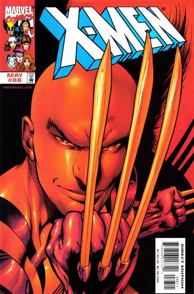 Cover for X-Men (Marvel, 1991 series) #88 [Direct Edition]