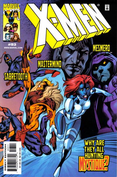 Cover for X-Men (Marvel, 1991 series) #93 [Direct Edition]