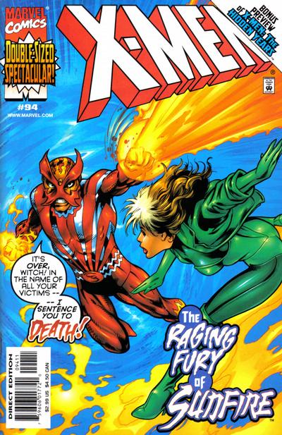 Cover for X-Men (Marvel, 1991 series) #94 [Direct Edition]