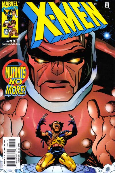 Cover for X-Men (Marvel, 1991 series) #99 [Direct Edition]