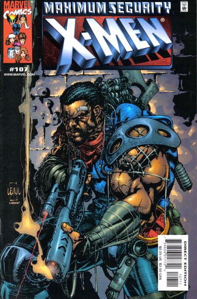 Cover for X-Men (Marvel, 1991 series) #107 [Direct Edition]