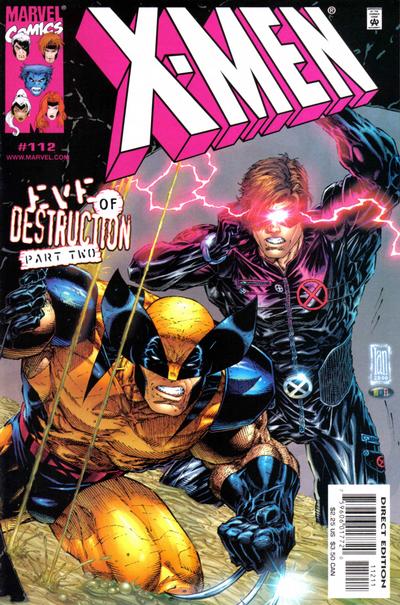 Cover for X-Men (Marvel, 1991 series) #112 [Direct Edition]