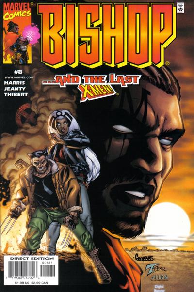 Cover for Bishop: The Last X-Man (Marvel, 1999 series) #8 [Direct Edition]