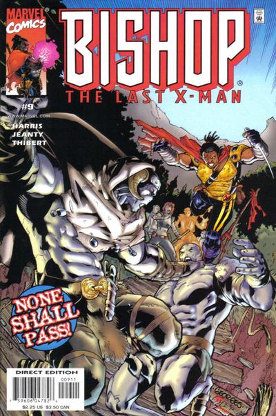 Cover for Bishop: The Last X-Man (Marvel, 1999 series) #9 [Direct Edition]