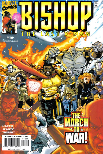 Cover for Bishop: The Last X-Man (Marvel, 1999 series) #10 [Direct Edition]