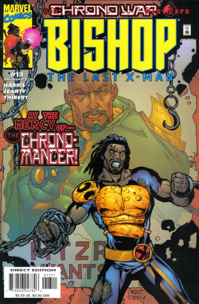 Cover for Bishop: The Last X-Man (Marvel, 1999 series) #13 [Direct Edition]
