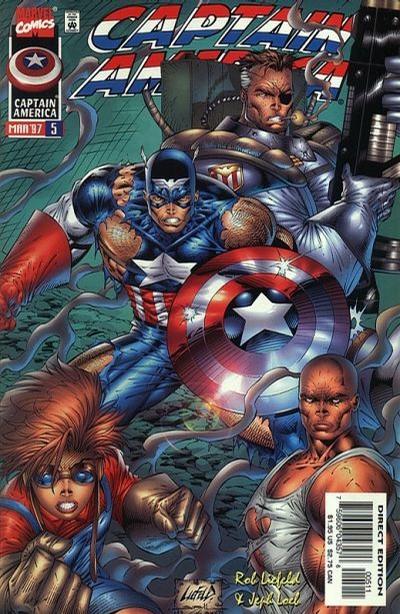 Cover for Captain America (Marvel, 1996 series) #5 [Cover A]