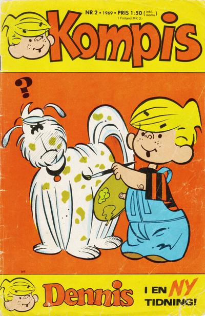 Cover for Kompis (Semic, 1969 series) #2/1969