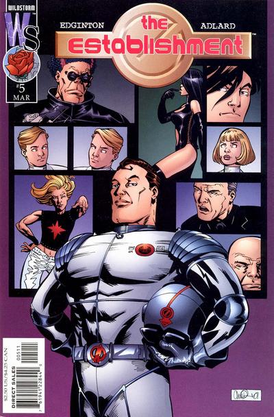 Cover for The Establishment (DC, 2001 series) #5