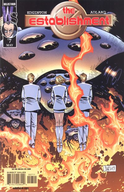 Cover for The Establishment (DC, 2001 series) #7