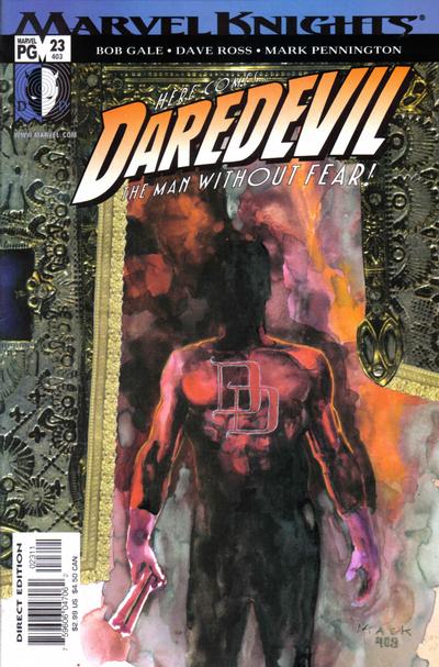 Cover for Daredevil (Marvel, 1998 series) #23 (403) [Direct Edition]