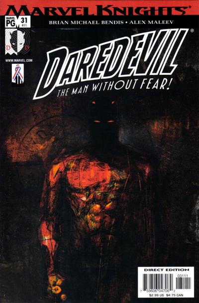Cover for Daredevil (Marvel, 1998 series) #31 (411) [Direct Edition]