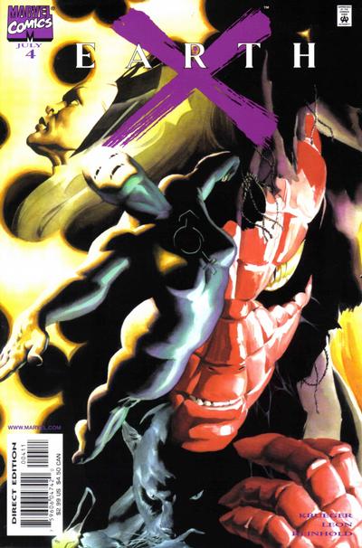 Cover for Earth X (Marvel, 1999 series) #4