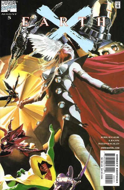 Cover for Earth X (Marvel, 1999 series) #5
