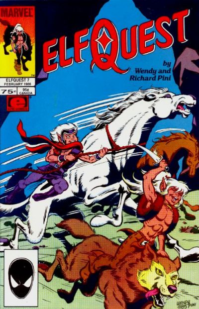 Cover for ElfQuest (Marvel, 1985 series) #7 [Direct]