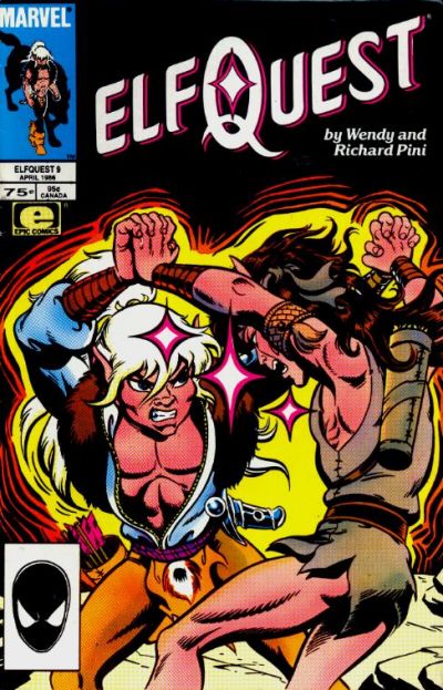 Cover for ElfQuest (Marvel, 1985 series) #9 [Direct]