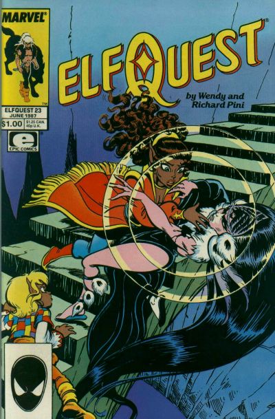 Cover for ElfQuest (Marvel, 1985 series) #23 [Direct]