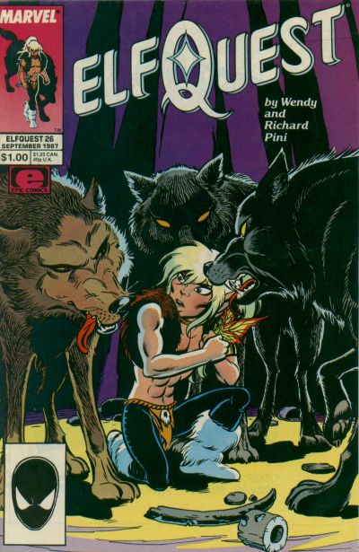 Cover for ElfQuest (Marvel, 1985 series) #26 [Direct]