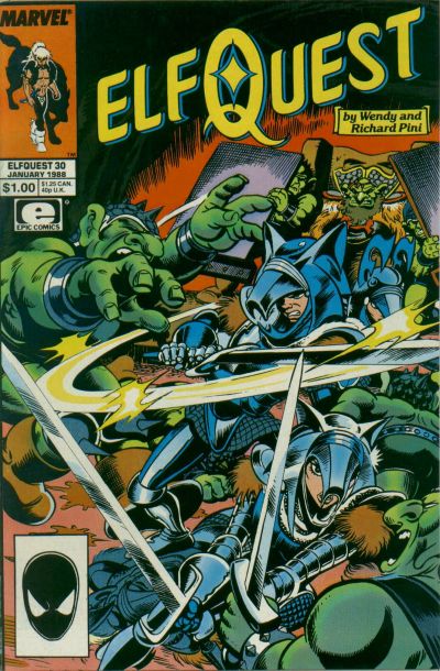 Cover for ElfQuest (Marvel, 1985 series) #30 [Direct]