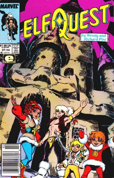 Cover for ElfQuest (Marvel, 1985 series) #31 [Newsstand]