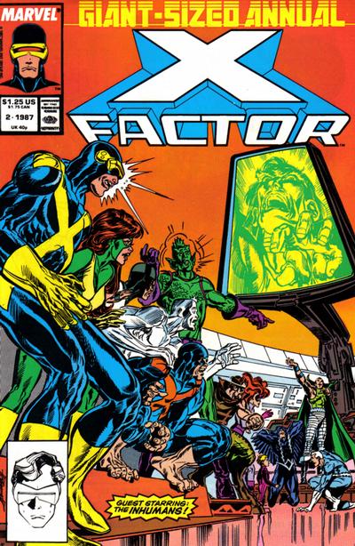 Cover for X-Factor Annual (Marvel, 1986 series) #2 [Direct]