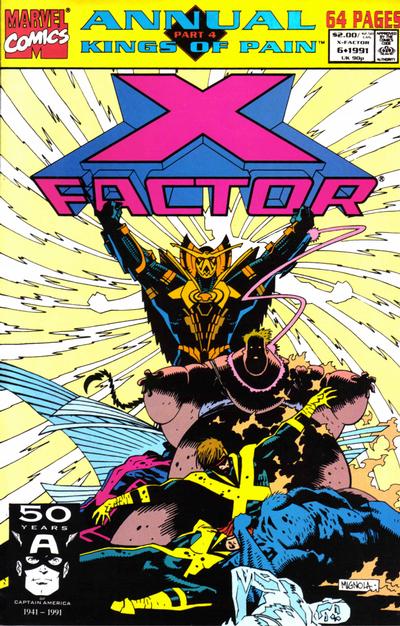 Cover for X-Factor Annual (Marvel, 1986 series) #6 [Direct]