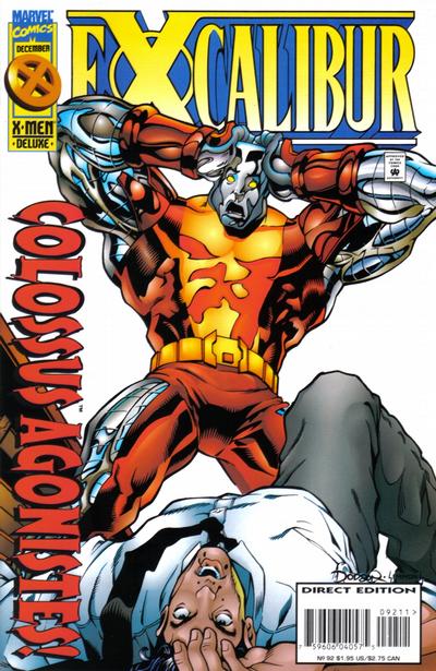 Cover for Excalibur (Marvel, 1988 series) #92 [Direct Edition]